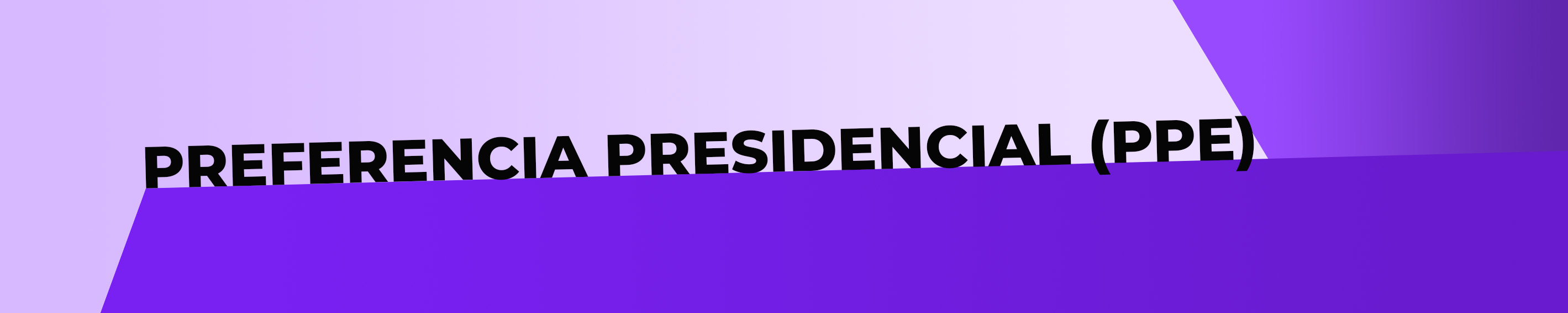Presidential Preference Election (PPE)