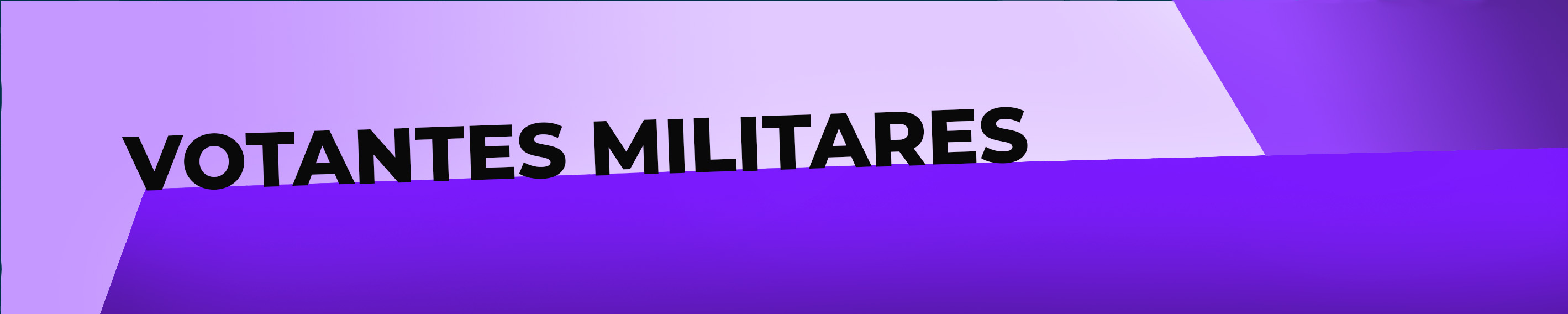 Military Voters Banner