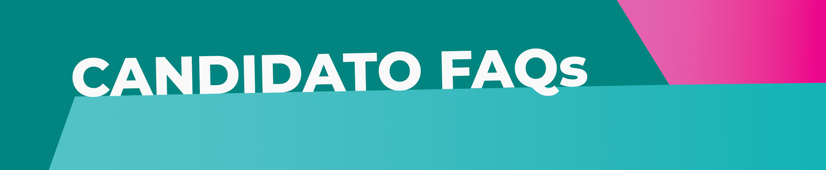 Candidate FAQs Banner